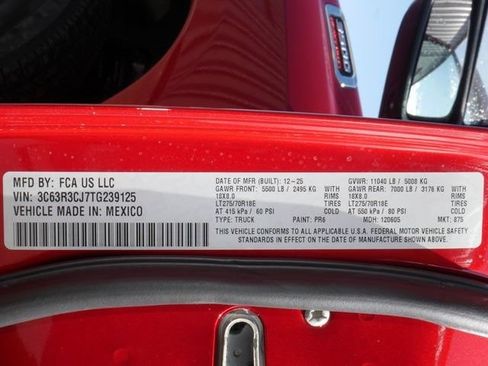New 2026 RAM 3500 Tradesman AWD/4WD image 21