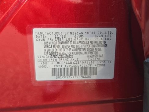 Used 2024 Nissan Kicks SR w/ SR Premium Package FWD image 15