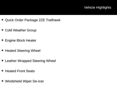 Used 2020 Jeep Cherokee Trailhawk w/ Cold Weather Group AWD/4WD image 5