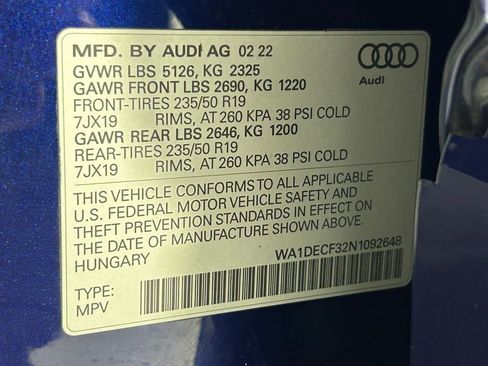 Used 2022 Audi Q3 2.0T Premium w/ Convenience Package image 40