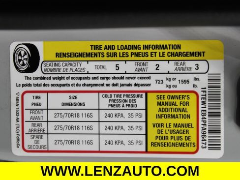 Used 2023 Ford F150 Tremor AWD/4WD image 73