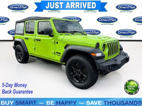 Used 2021 Jeep Wrangler Unlimited Sport AWD/4WD image 1