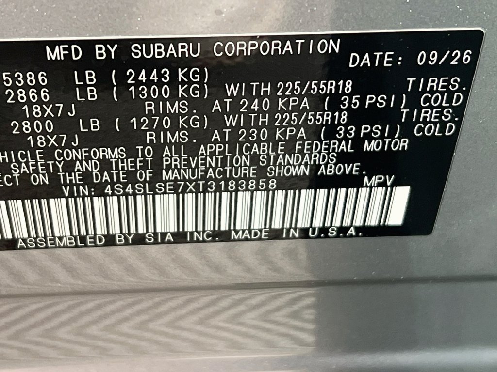 New 2026 Subaru Forester Touring AWD/4WD image 23