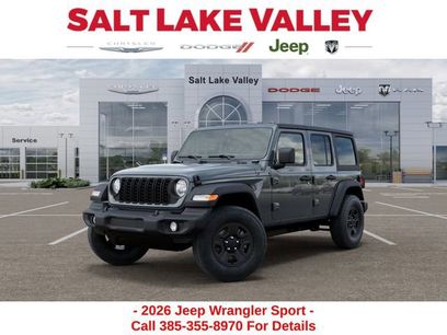 New 2026 Jeep Wrangler Unlimited Sport