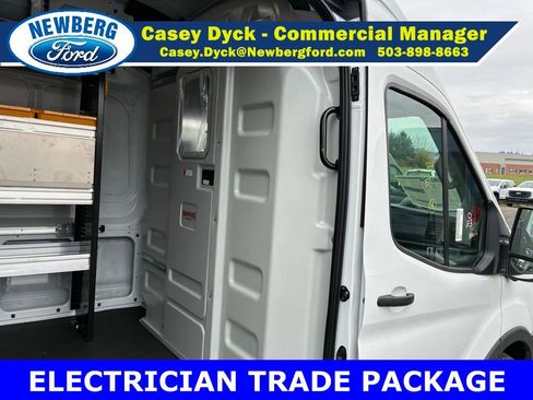 New 2025 Ford Transit 350 148 High Roof AWD w/ Electrician Trade Package image 15