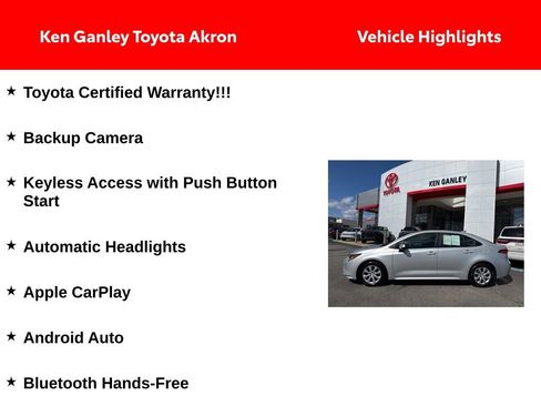 Certified 2025 Toyota Corolla LE image 4