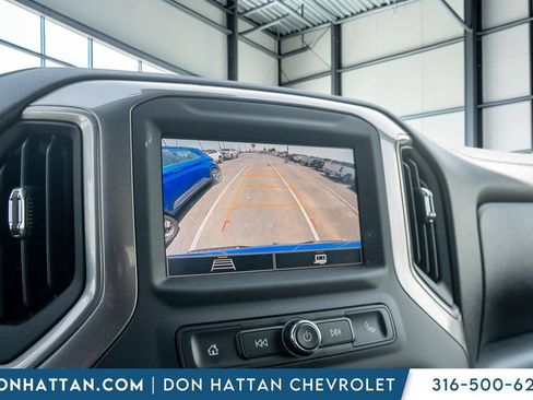 Used 2025 Chevrolet Silverado 1500 Custom w/ Turbomax Blackout Package AWD/4WD image 12