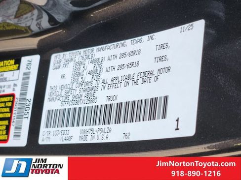 New 2026 Toyota Tundra TRD Pro image 24