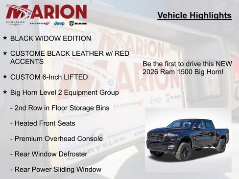 New 2026 RAM 1500 Big Horn AWD/4WD image 5
