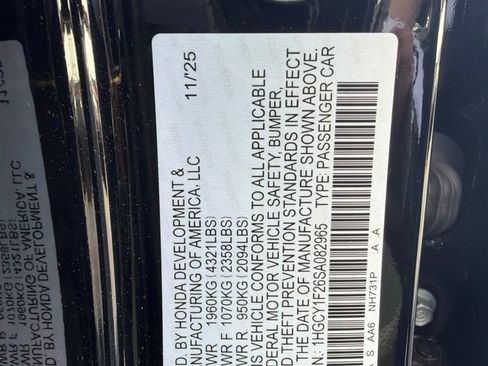 Used 2025 Honda Accord LX image 7