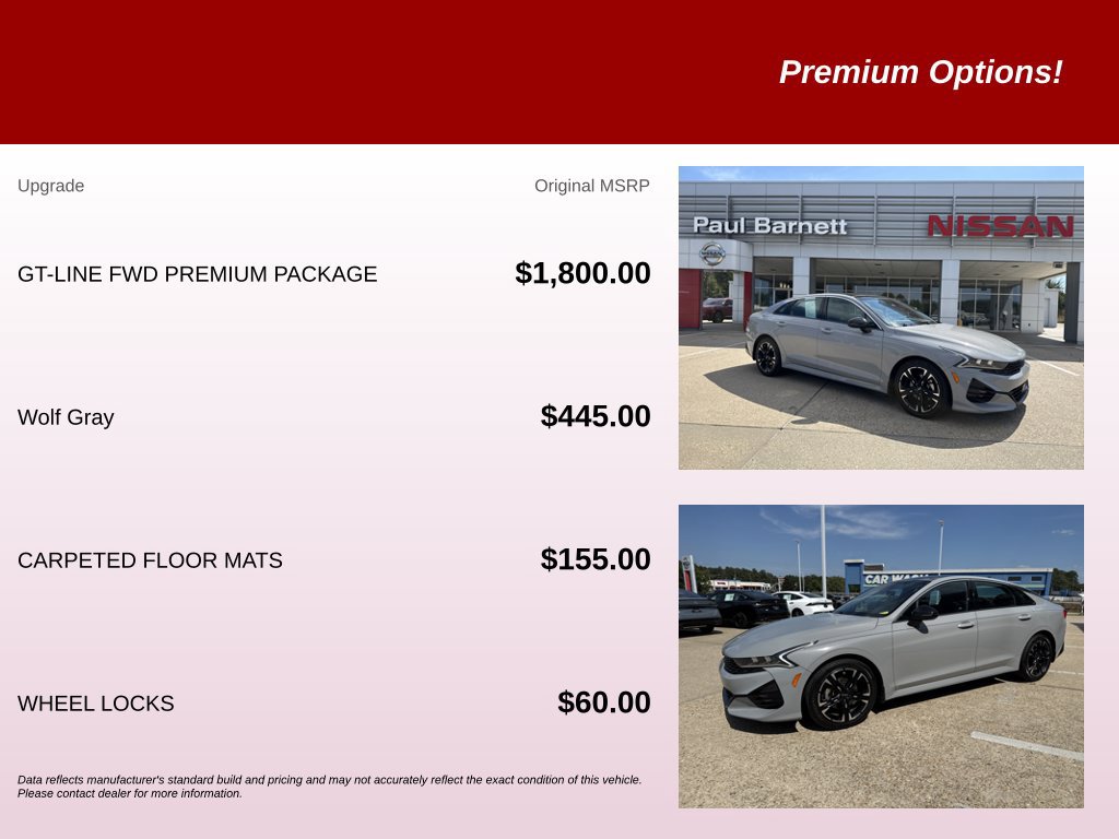 Used 2022 Kia K5 GT-Line w/ GT-Line FWD Premium Package image 9