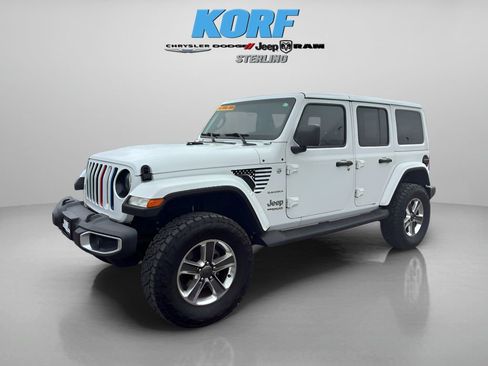 Used 2020 Jeep Wrangler Unlimited Sahara image 1