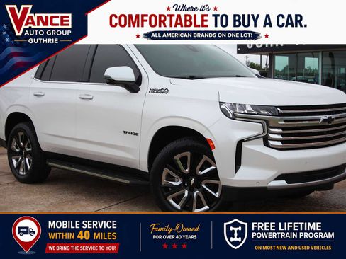 Used 2021 Chevrolet Tahoe High Country AWD/4WD image 1