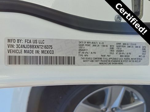 Used 2022 Jeep Compass Latitude w/ Convenience Group image 26