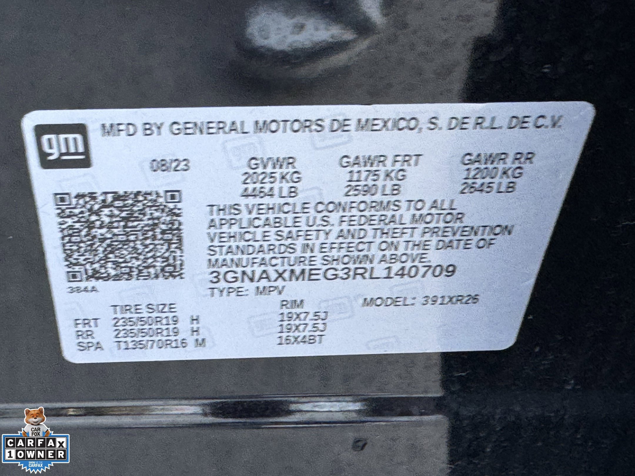 Used 2024 Chevrolet Equinox RS w/ RS Leather Package FWD image 37