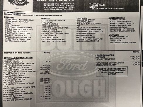 Used 2025 Ford F250 Platinum image 38