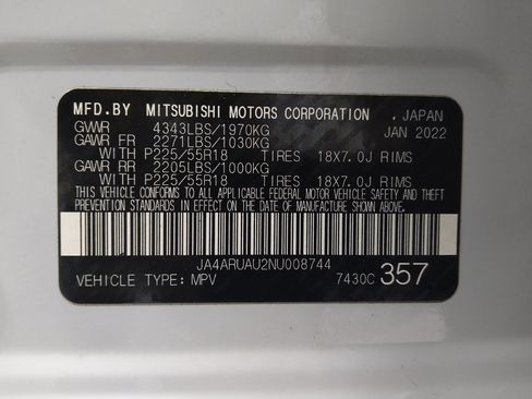 Used 2022 Mitsubishi Outlander Sport SE AWD/4WD image 33