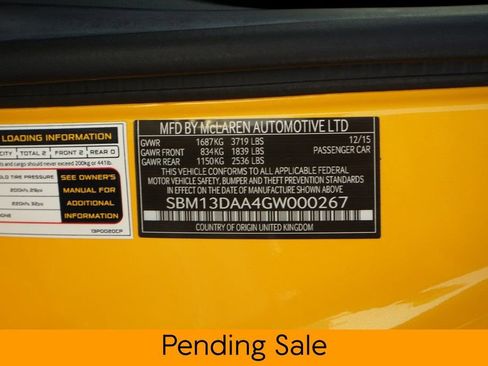 Used 2016 McLaren 570S Coupe image 34