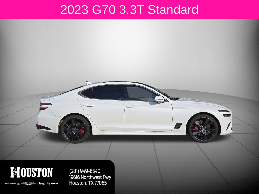 Used 2023 Genesis G70 3.3T w/ Sport Prestige Package RWD image 2