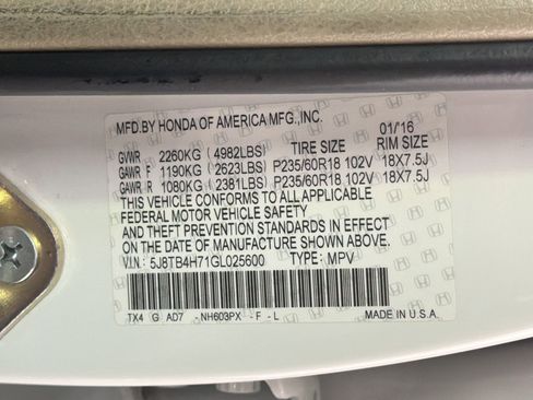 Used 2016 Acura RDX AWD w/ Advance Package image 21