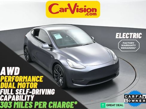Used 2023 Tesla Model Y Performance AWD/4WD image 1