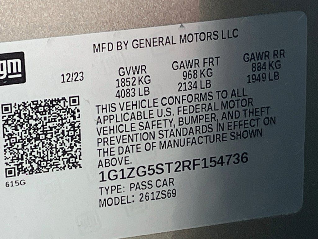 Used 2024 Chevrolet Malibu RS FWD image 28