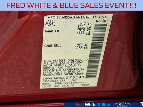 Used 2016 Nissan Altima 2.5 SV FWD image 27