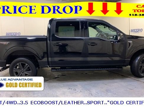 Certified 2023 Ford F150 Lariat w/ Equipment Group 502A High image 3