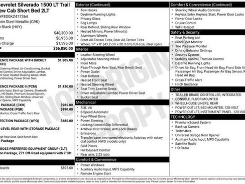 Used 2019 Chevrolet Silverado 1500 LT Trail Boss image 2