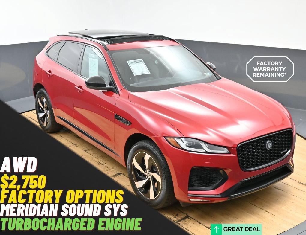 Used 2025 Jaguar F-PACE R-Dynamic S AWD/4WD image 1