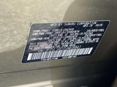 Certified 2025 Subaru Forester Limited w/ Popular Package AWD/4WD image 35