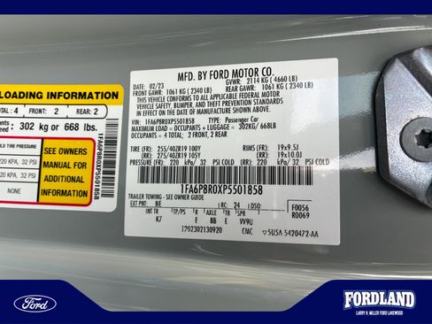 Used 2023 Ford Mustang Mach 1 w/ Equipment Group 700A RWD image 25