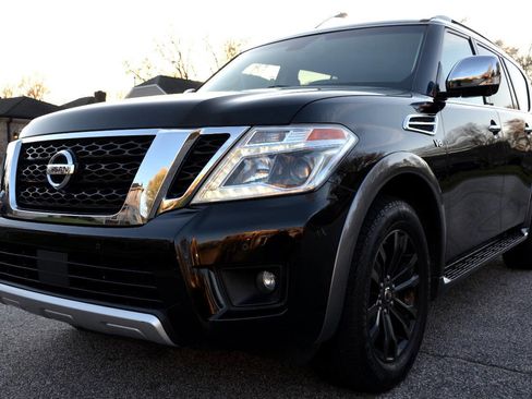 Used 2017 Nissan Armada Platinum w/ Captain Seat Package image 2
