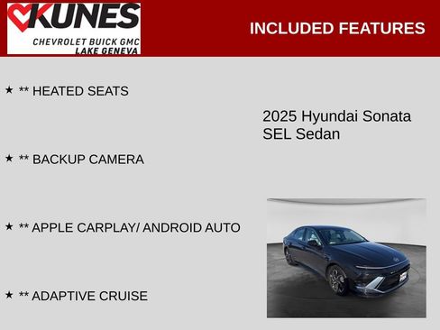 Used 2025 Hyundai Sonata SEL FWD image 2