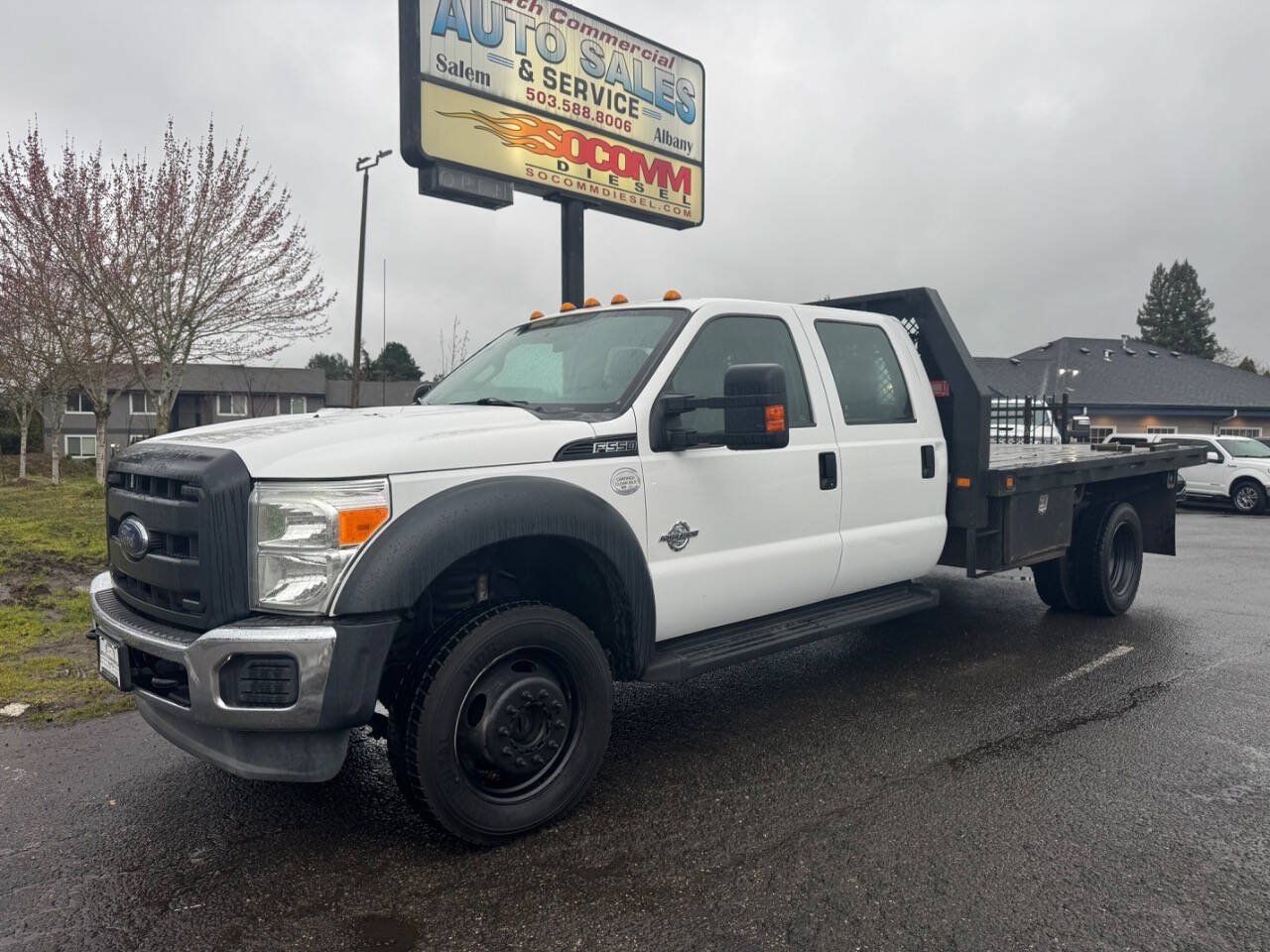 Used 2014 Ford F550 4x4 Crew Cab Super Duty image 1