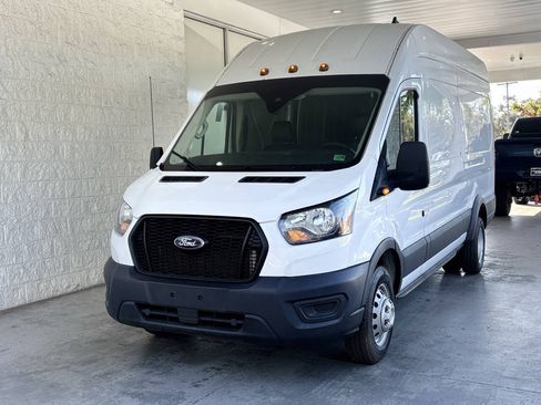 Used 2022 Ford Transit 350 148 High Roof Extended DRW RWD image 2