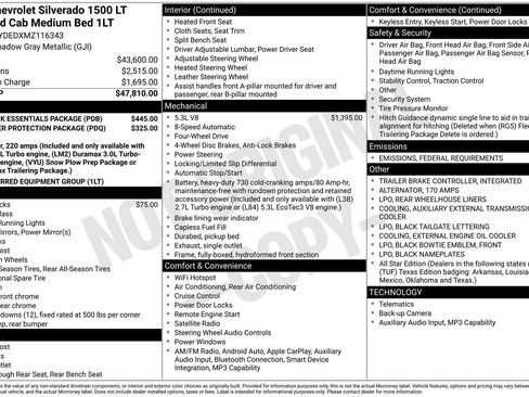 Used 2021 Chevrolet Silverado 1500 LT w/ LPO, Dark Essentials Package image 6