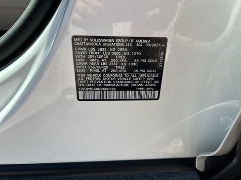 Used 2022 Volkswagen Atlas SE FWD image 22