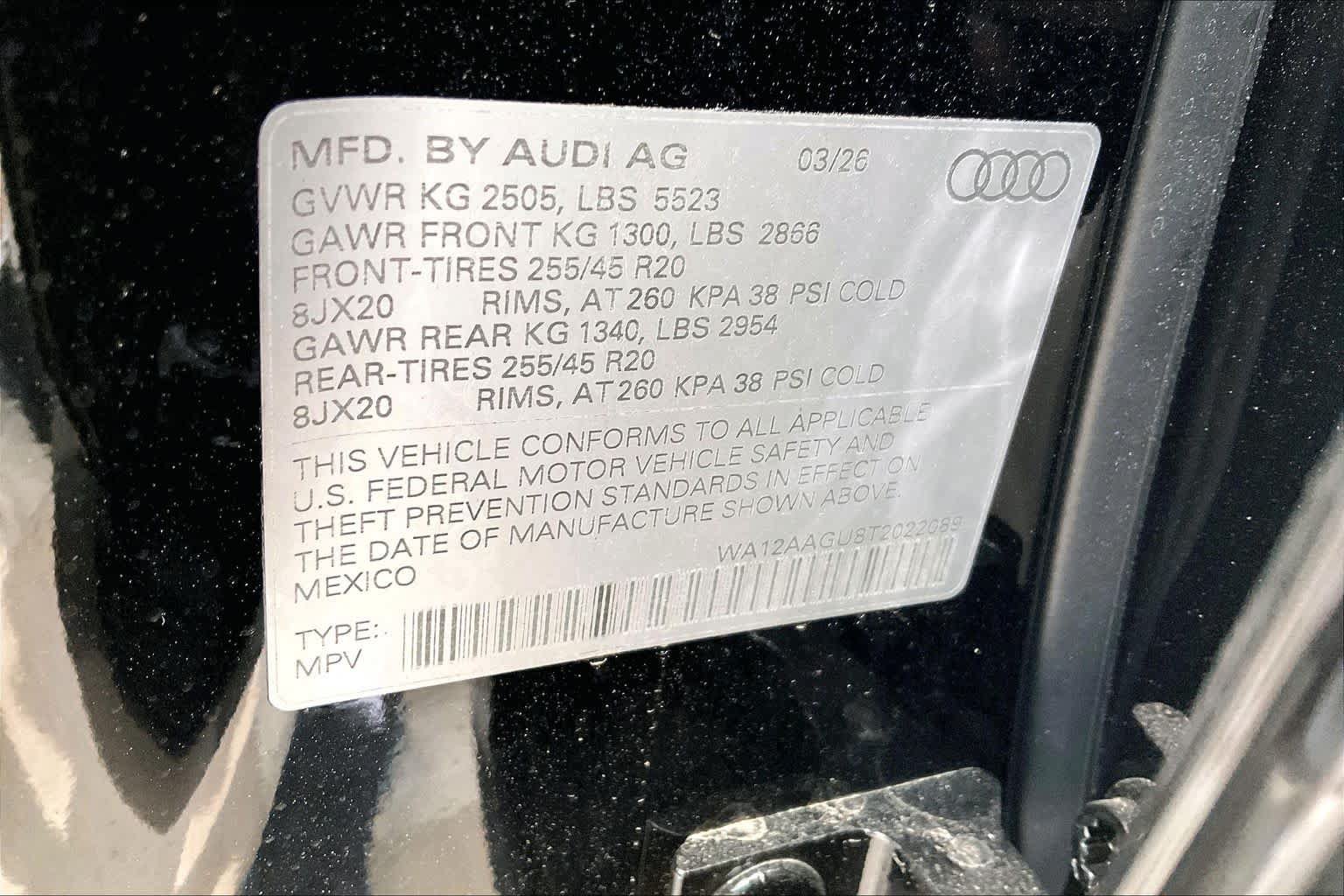 Used 2026 Audi Q5 Premium w/ Premium Plus AWD/4WD image 20