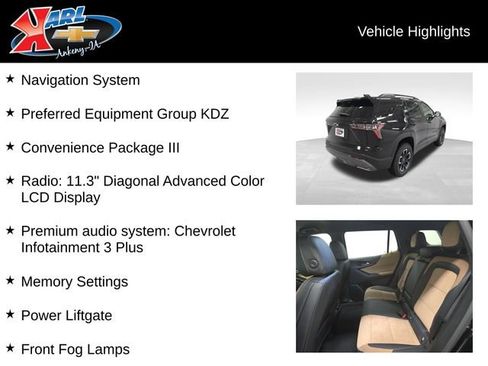 New 2026 Chevrolet Equinox ACTIV w/ Convenience Package III image 3