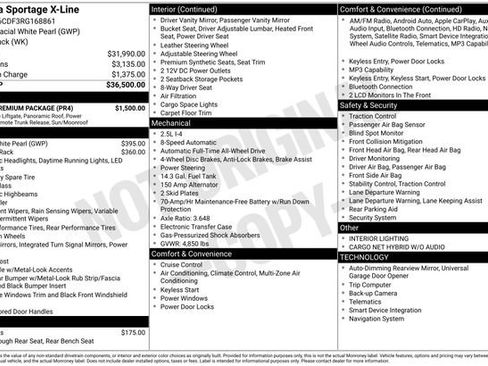 Used 2024 Kia Sportage X-Line w/ X-Line Premium Package AWD/4WD image 19