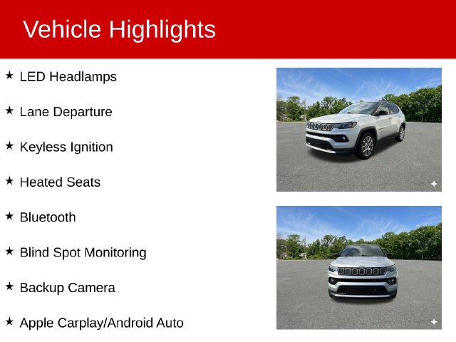 Used 2025 Jeep Compass Limited AWD/4WD image 2