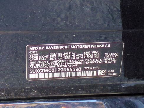 Certified 2023 BMW X5 xDrive40i w/ M Sport Package image 34