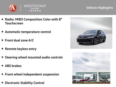 New 2026 Volkswagen Jetta S image 2