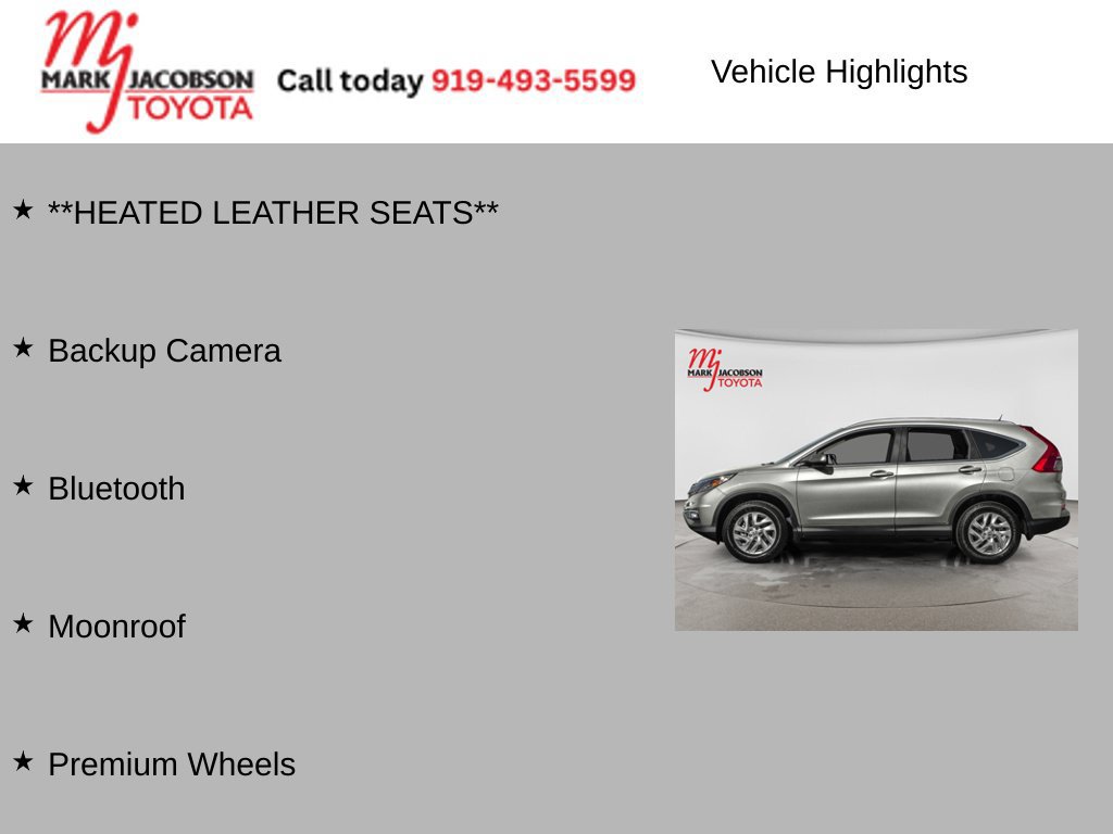 Used 2016 Honda CR-V EX-L image 5