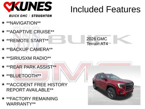 New 2026 GMC Terrain AT4 w/ Technology Package II AWD/4WD image 2