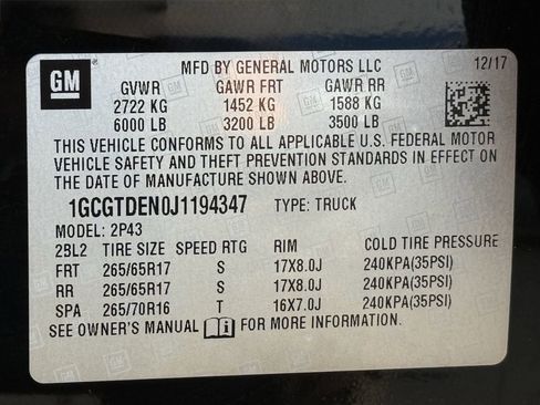 Used 2018 Chevrolet Colorado Z71 w/ Z71 Midnight Edition image 26