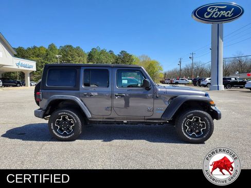 Used 2021 Jeep Wrangler Unlimited Rubicon 4xe w/ Dual Top Group image 7