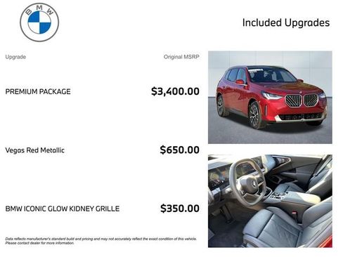Used 2025 BMW X3 xDrive30i w/ Premium Package image 3