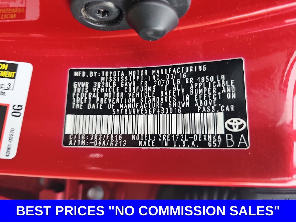 Used 2016 Toyota Corolla LE FWD image 40
